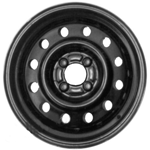 Saturn Wheel STL7005/7028 Steel Black